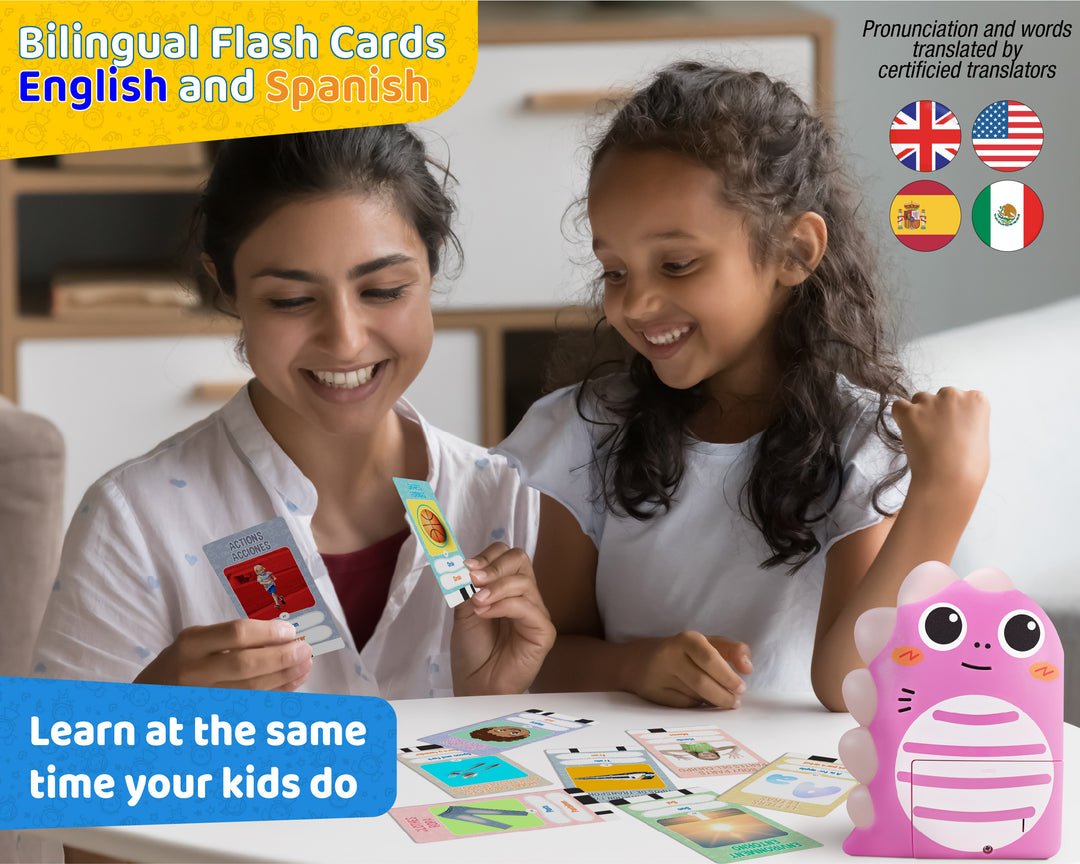 Bilingual Talking Flash Cards for Toddlers - Bilingual – Gufino ...