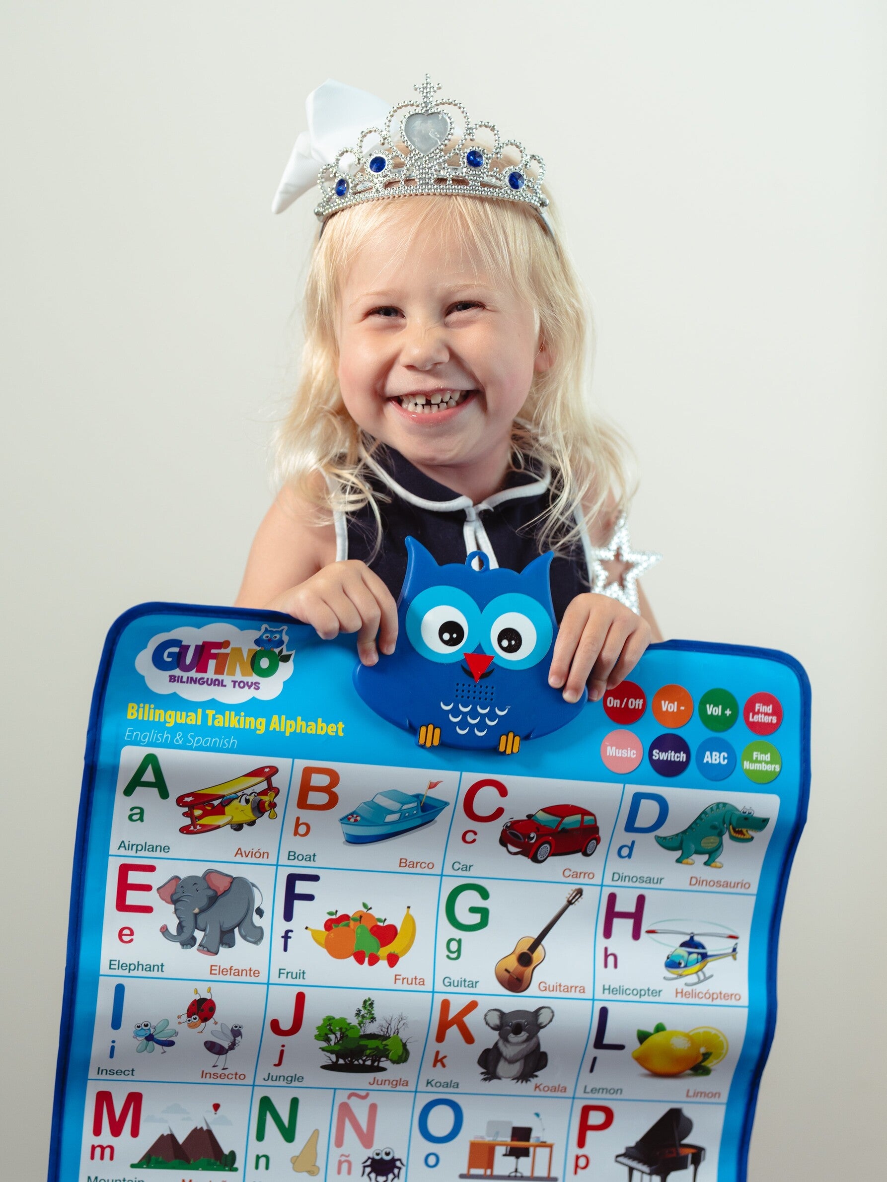 Bilingual Electronic Poster - Alphabet & Songs - Gufino Bilingual Learning